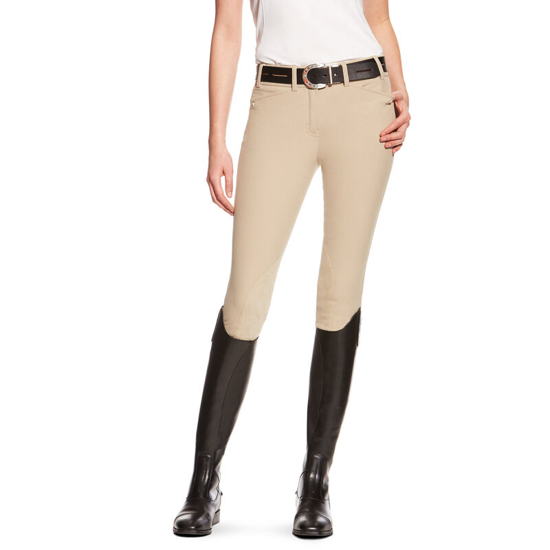 Ariat Heritage Elite Knee Patch Breech - Naisten Khaki Housut ( BVNLEW-567 )